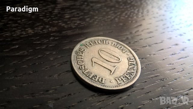 Райх монета - Германия - 10 пфенига | 1904г.; серия A