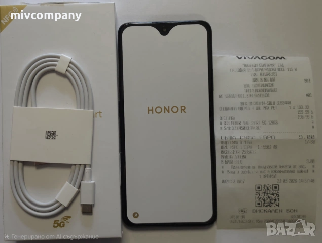 Honor 400 Smart 128/4GB Нов 2 год.Гаранция!!!