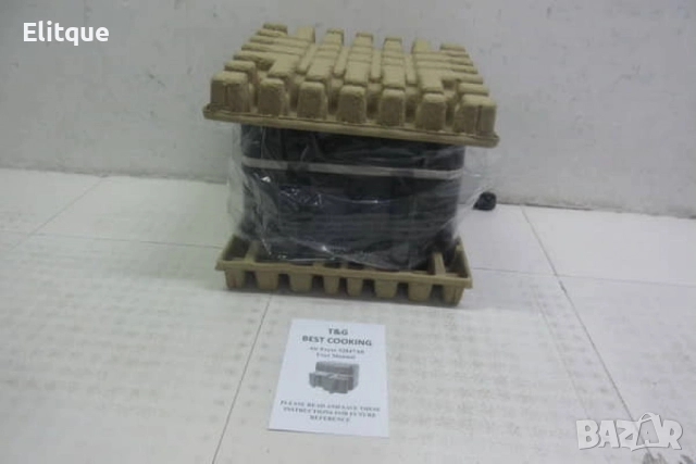 Двоен Air fryer T&G BEST COOKING 32847A0 - отделни LED дисплеи за всяка зона, снимка 7 - Фритюрници - 52502357