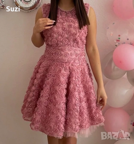 Къса рокля/ размер ХС/С, снимка 2 - Рокли - 54120450