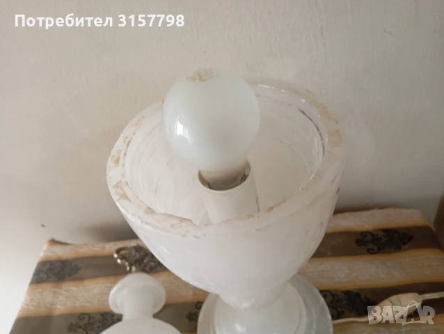 Винтидж настолна лампа, снимка 7 - Настолни лампи - 51188815