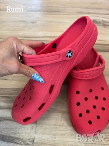 Оригинални мъжки чехли Crocs ! 45 н, снимка 4 - Мъжки чехли - 47812814