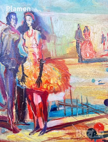 УНИКАТ КАРТИНА МАСЛО НА ПЛАТНО, снимка 3 - Картини - 54133854