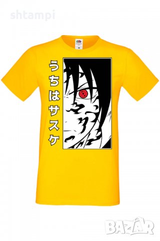 Мъжка тениска Naruto Sasuke Uchiha 01,Анимация,игра,Празник,Повод,, снимка 10 - Тениски - 38120806