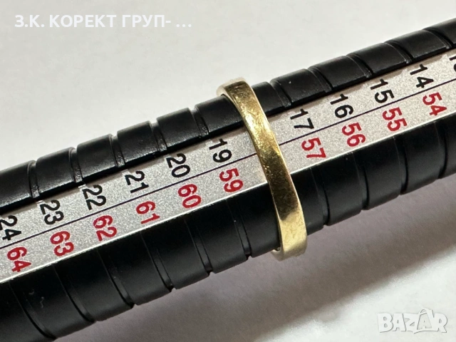 Златен пръстен 14к, 2,79гр, снимка 3 - Пръстени - 53924461