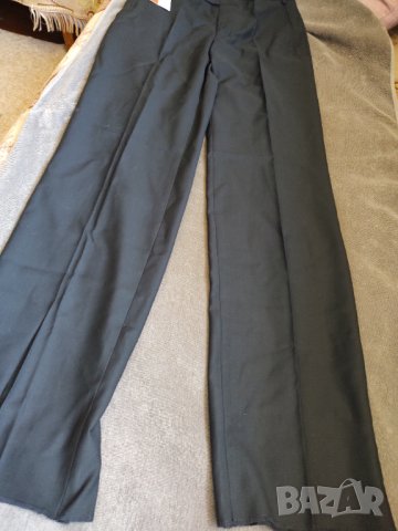 Черен мъжки панталон, снимка 2 - Панталони - 36690164