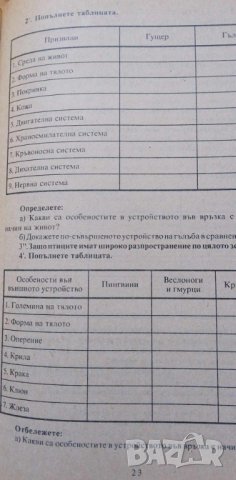 Тестове за проверка по биология за 7. клас Мария Кабасанова, Величка Димитрова, снимка 3 - Учебници, учебни тетрадки - 42829960