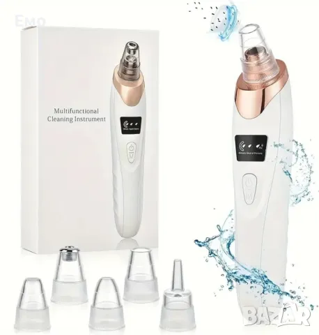 Електрически уред за премахване на Черни Точки, почистващ порите на лицето , снимка 2 - Козметика за лице - 48672715