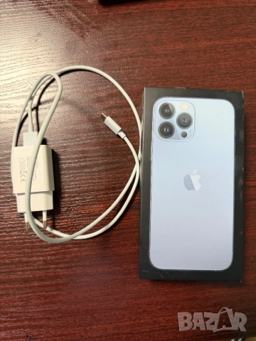 Iphone 13 Pro Max 128GB Sierra Blue, 87% батерия !!ПЕРФЕКТЕН!!, снимка 6 - Apple iPhone - 53191975