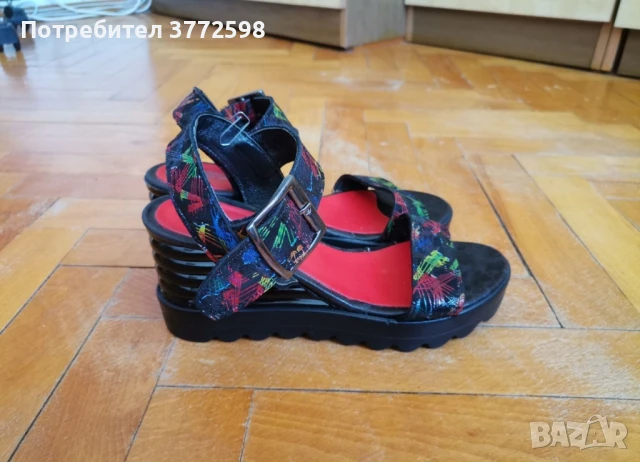 Дамски кожени сандали Gabina N 36 , снимка 2 - Сандали - 51179231