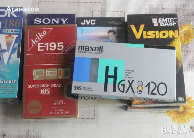 Видео касети VHS, VHSC, Video 8, MiniDV, DV, почистваща, снимка 4 - Чанти, стативи, аксесоари - 54050018