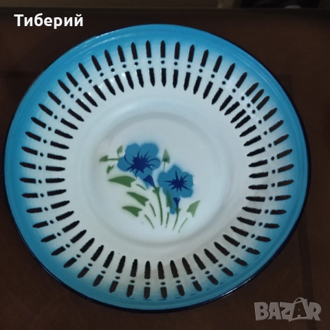 Емайлирана панера/фруктиера, снимка 2 - Аксесоари за кухня - 52015264