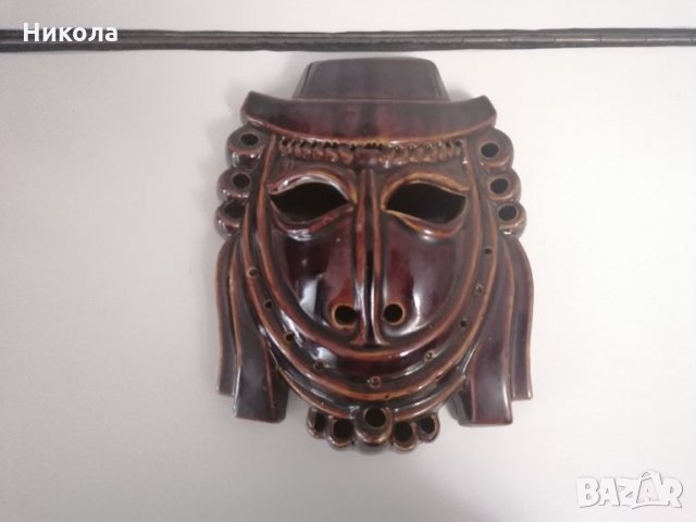 маска,,Цинобър"-керамика, снимка 1 - Други - 29455382