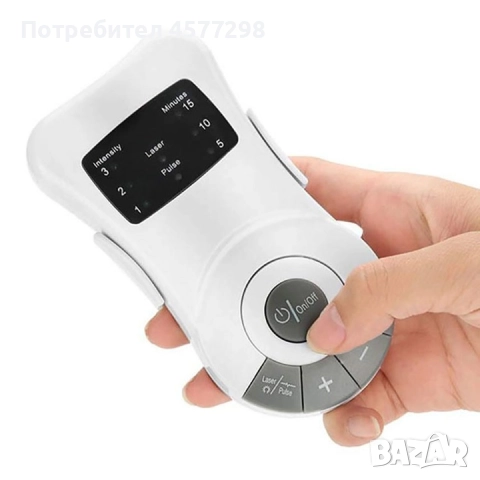 Инструмент против хъркане, CR-912, 10.6 x 6.6 x 2 cm, 3 x AAA, бял, снимка 2 - Други - 52469632