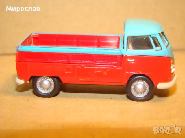 1:72 SCHUCO??? VW МИКРОБУС ИГРАЧКА КОЛИЧКА МОДЕЛ, снимка 3 - Колекции - 48500790