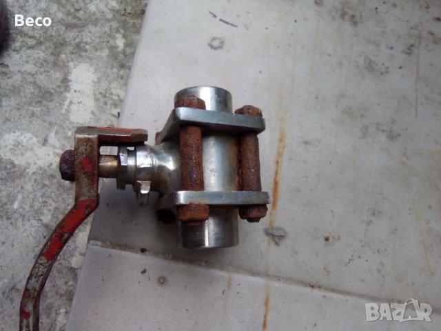 спиратрлен кран 3/4 и тръбен ключ 42 см, снимка 2 - ВИК - 36696468