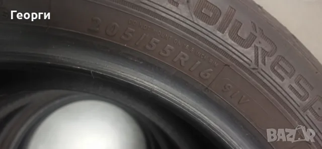 4бр.летни гуми 205/55/16 Dunlop, снимка 5 - Гуми и джанти - 47458018