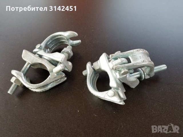 Жабки за скеле, поцинковани, нови, снимка 3 - Други машини и части - 33706089