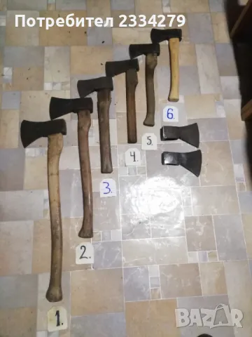  Стари брадви, тупори секири,  има военни немски от WW-2, снимка 2 - Антикварни и старинни предмети - 48083696