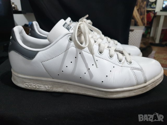 Оригинални кожени Adidas Stan Smith CQ2206, снимка 1 - Маратонки - 31653927