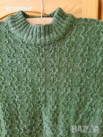 Нов детски пуловер за момиче , ръст 135 -140 см., снимка 2 - Детски пуловери и жилетки - 53169519