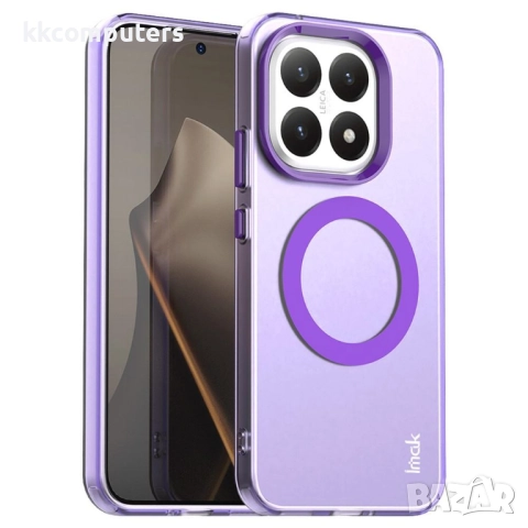 IMAK Удароустойчив Калъф (PET + TPU) за Xiaomi 15T- MagSafe, Airbag технология, вкл. Протектор, 6 Цв, снимка 6 - Калъфи, кейсове - 52377861