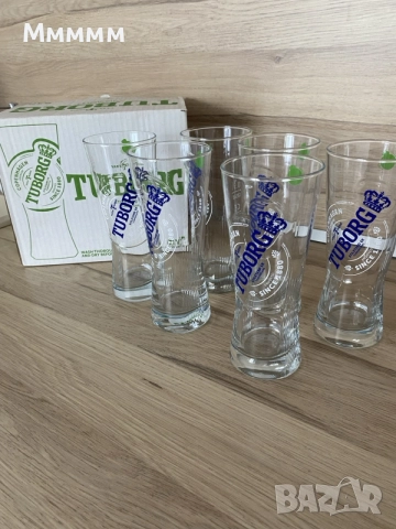 Чаши за бира Tuborg 