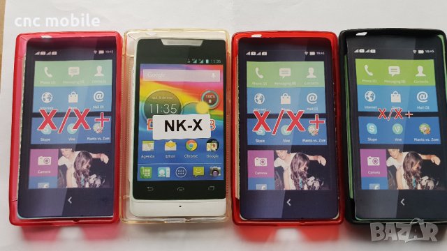 Nokia X - Nokia RM-980 калъф силиконов гръб case , снимка 1 - Калъфи, кейсове - 34019345