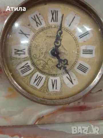 каминен настолен часовник mercedes, снимка 6 - Антикварни и старинни предмети - 48560320