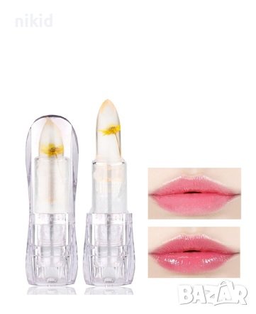 магическо червило желе с цвете роза променящо си цвета, снимка 7 - Декоративна козметика - 37563055