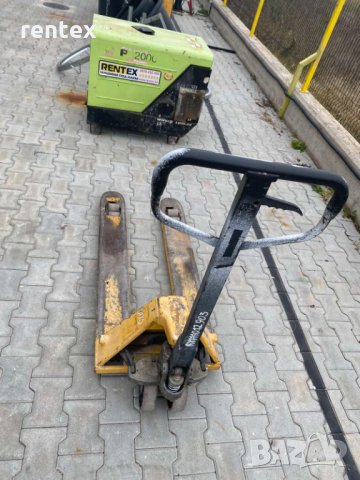 Палетни колички под НАЕМ от Rentex София, снимка 2 - Индустриална техника - 30814435