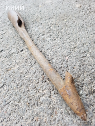 Османско копие харпун , снимка 2 - Антикварни и старинни предмети - 52792711