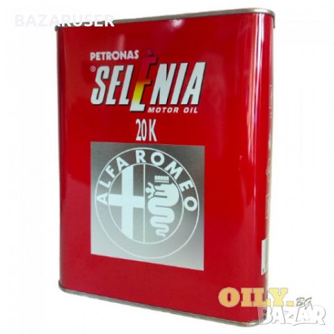 Двигателно масло SELENIA 20K ALFA ROMEO 10W40 2L, снимка 1 - Части - 29659093