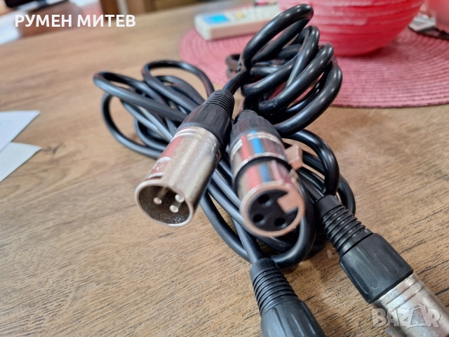 Кабели XLR, снимка 2 - Аудиосистеми - 51688558