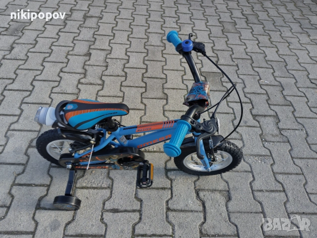 BG Детски велосипед 12" MASTER син, снимка 3 - Велосипеди - 54334075
