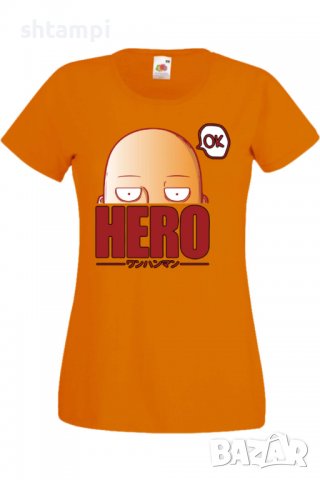 Дамска тениска One Punch Man 01,Анимация,игра,Празник,Повод., снимка 9 - Тениски - 37946247