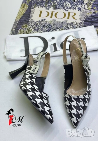 обувки на ток christian dior , снимка 3 - Дамски елегантни обувки - 50970100