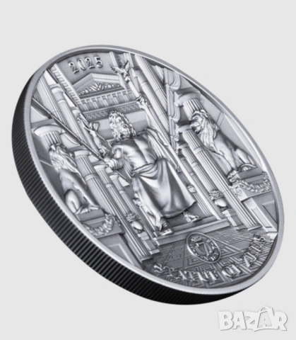 10 долара 2025 Статуята на Зевс - 100 гр.сребърна монета, снимка 5 - Нумизматика и бонистика - 54083943