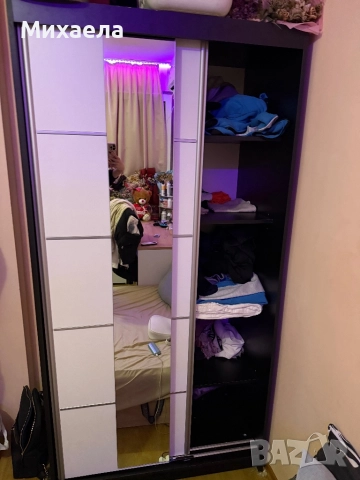 Гардероб с плъзгащи врати garderob s plazgashti vrati, снимка 2 - Гардероби - 52617059