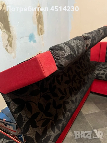 Ъглов кухненски диван – 4 части с място за съхранение, снимка 6 - Дивани и мека мебел - 53102660