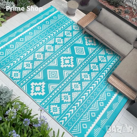 180х270см - Двулицев външен килим Famibay , снимка 2 - Килими - 53910102