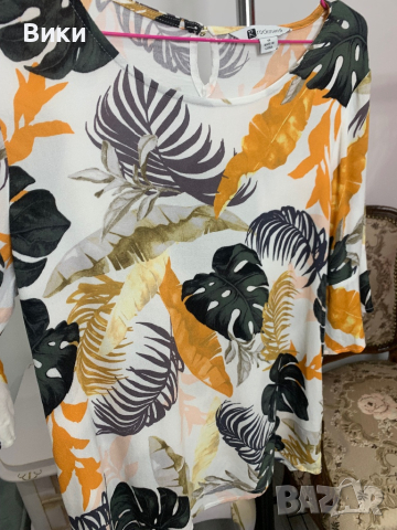 Дамска блуза подходяща за L-XL, снимка 5 - Блузи с дълъг ръкав и пуловери - 44654399