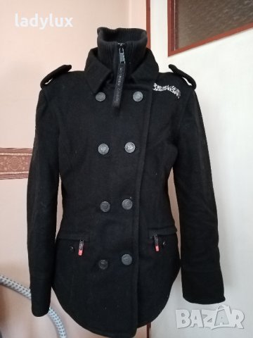 Super Dry, Палто, 70% Вълна, Размер L. Код 1385, снимка 2 - Палта, манта - 34869981