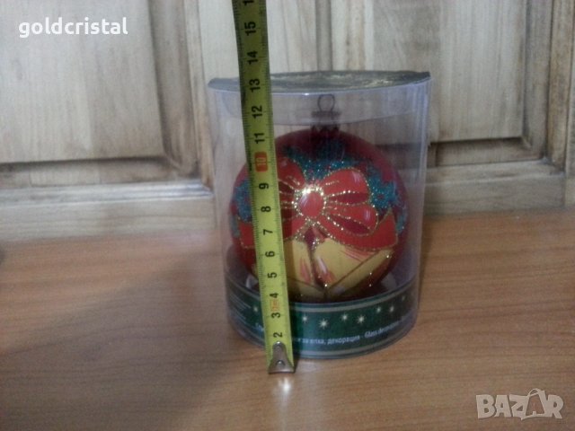 стъклена топка за елха , снимка 3 - Антикварни и старинни предмети - 38968796