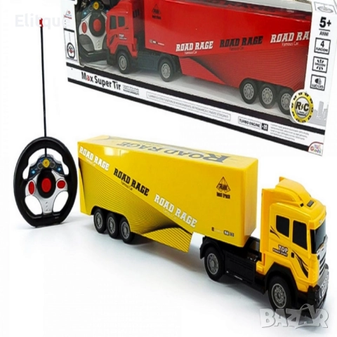 Камион с дистанционно управление Hercules Road Rage, снимка 6 - Коли, камиони, мотори, писти - 52545058