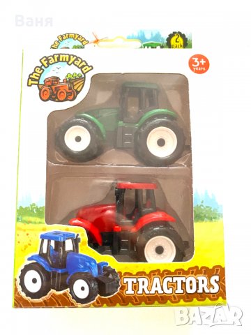 Комплект трактори детски играчки, снимка 2 - Други - 31471087