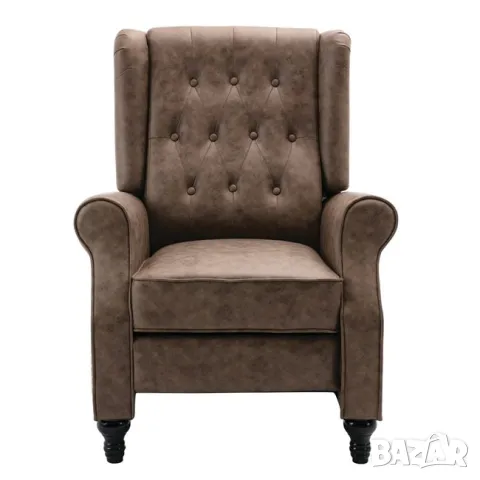 Кресло Стол CHESTER Relax антично кафяво, снимка 2 - Столове - 47778368