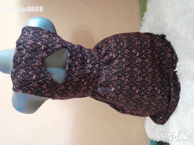 Елегантна дамска рокля,размер S/M, снимка 2 - Рокли - 38472189