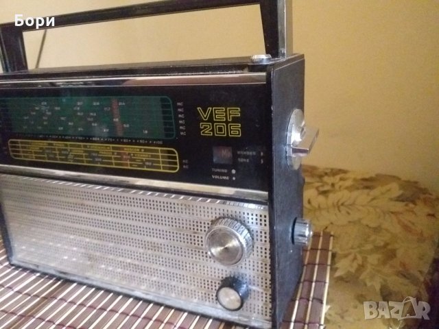 VEF  206 Радио, снимка 4 - Радиокасетофони, транзистори - 31062181