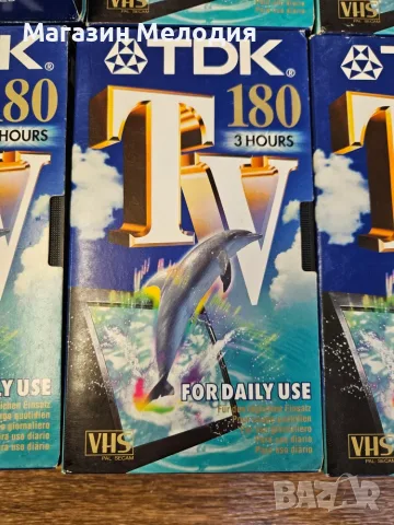 Видеокасети VHS TDK и Panasonic (180 мин.) – Отлично състояние!, снимка 3 - Плейъри, домашно кино, прожектори - 55830473